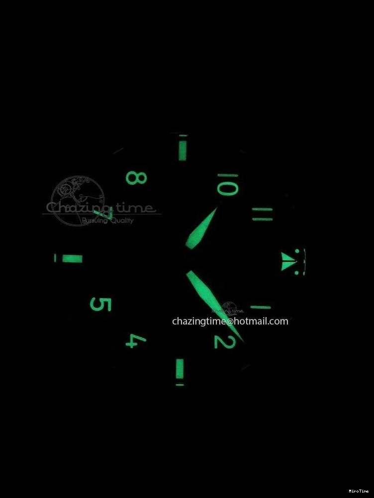 MIROTIME 0208 Pilot Chrono RG 3878 ZF Best Edition Grey Dial On Brown Leather Strap A UrbanChic 7330